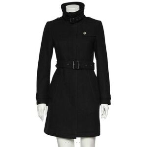 Burberry Brit Black Belted Coat